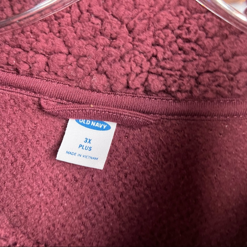 Cozy Sherpa Zip-front Jacket 3x - Picture 6 of 13